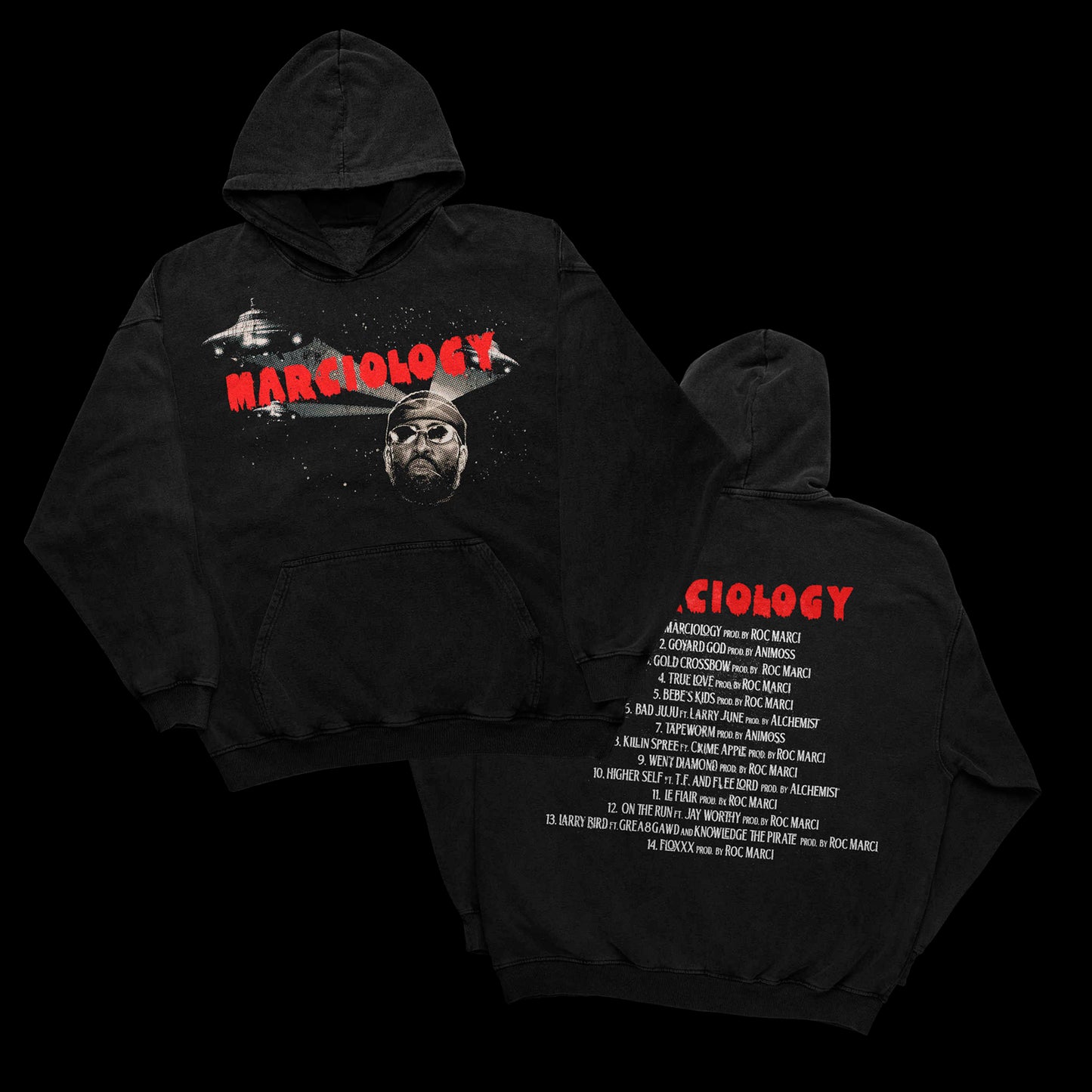 Marciology (Black Hoodie)