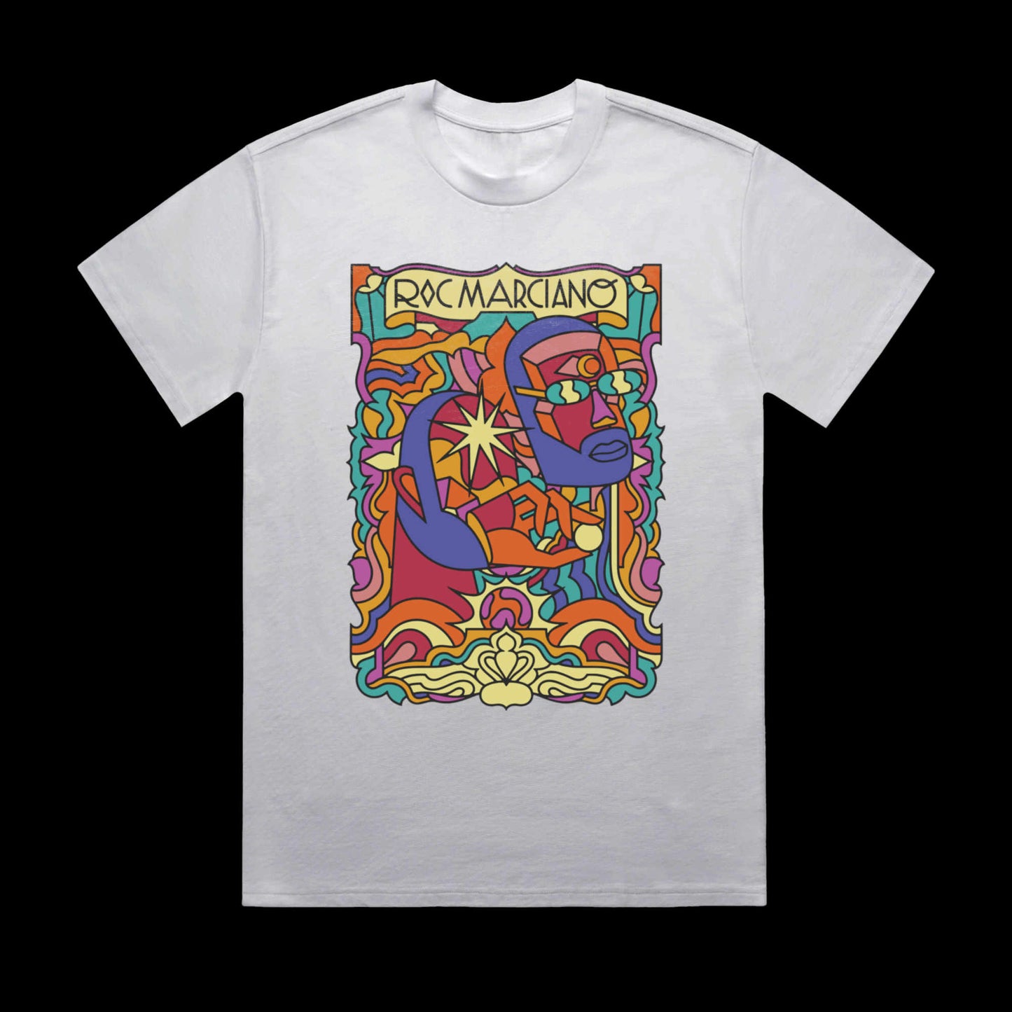 Roc Marci Mosaic (White T-Shirt)
