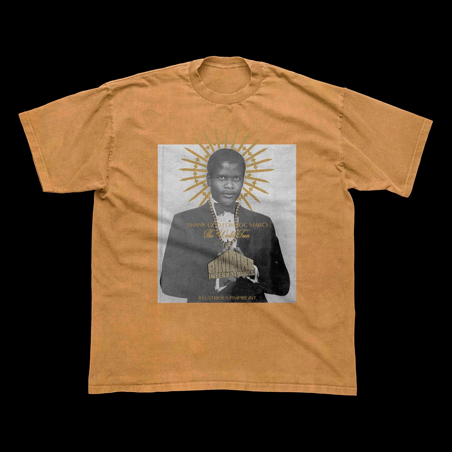 Thank God For Roc Marci Tour (Gold T-Shirt)