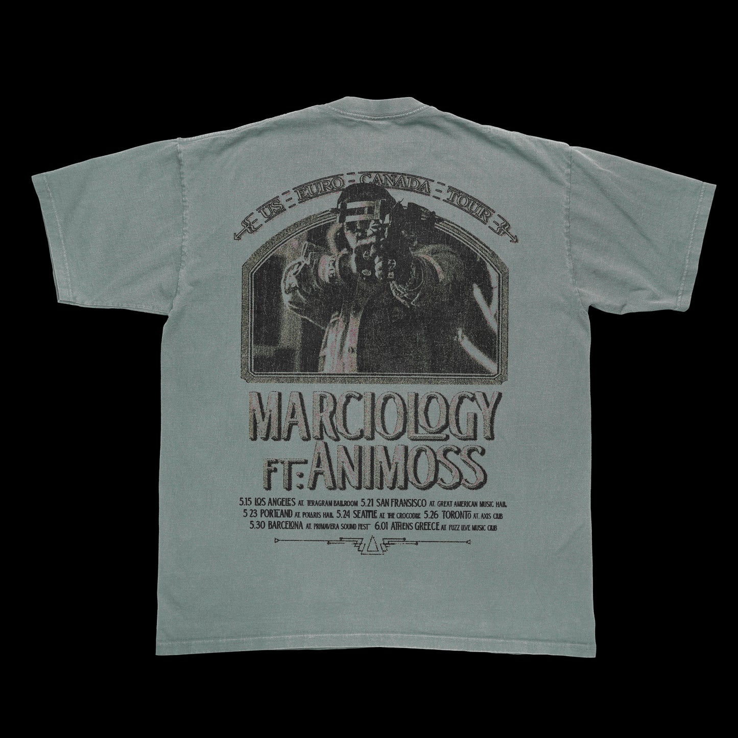 Marciology Tour Tee '24 (Atlantic Green T-Shirt)