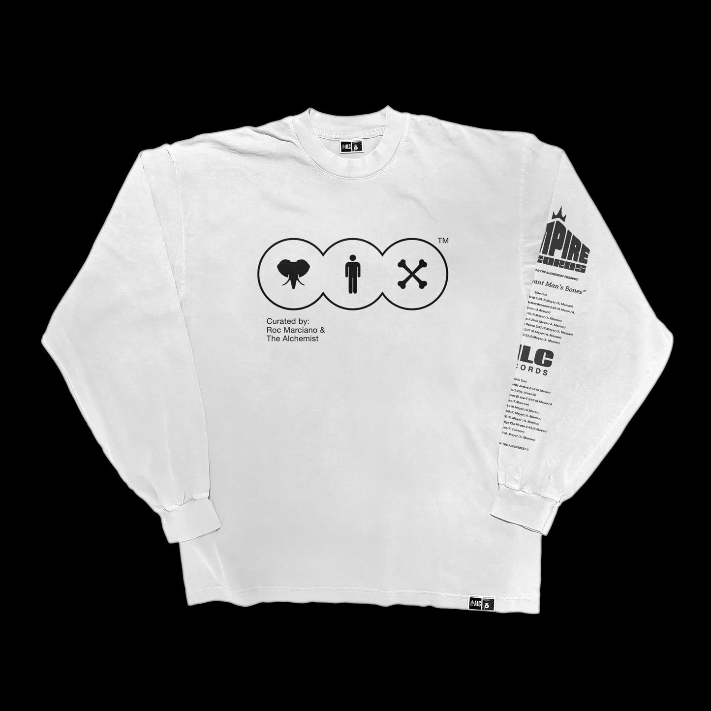 EMB Icons (White Longsleeve Shirt)