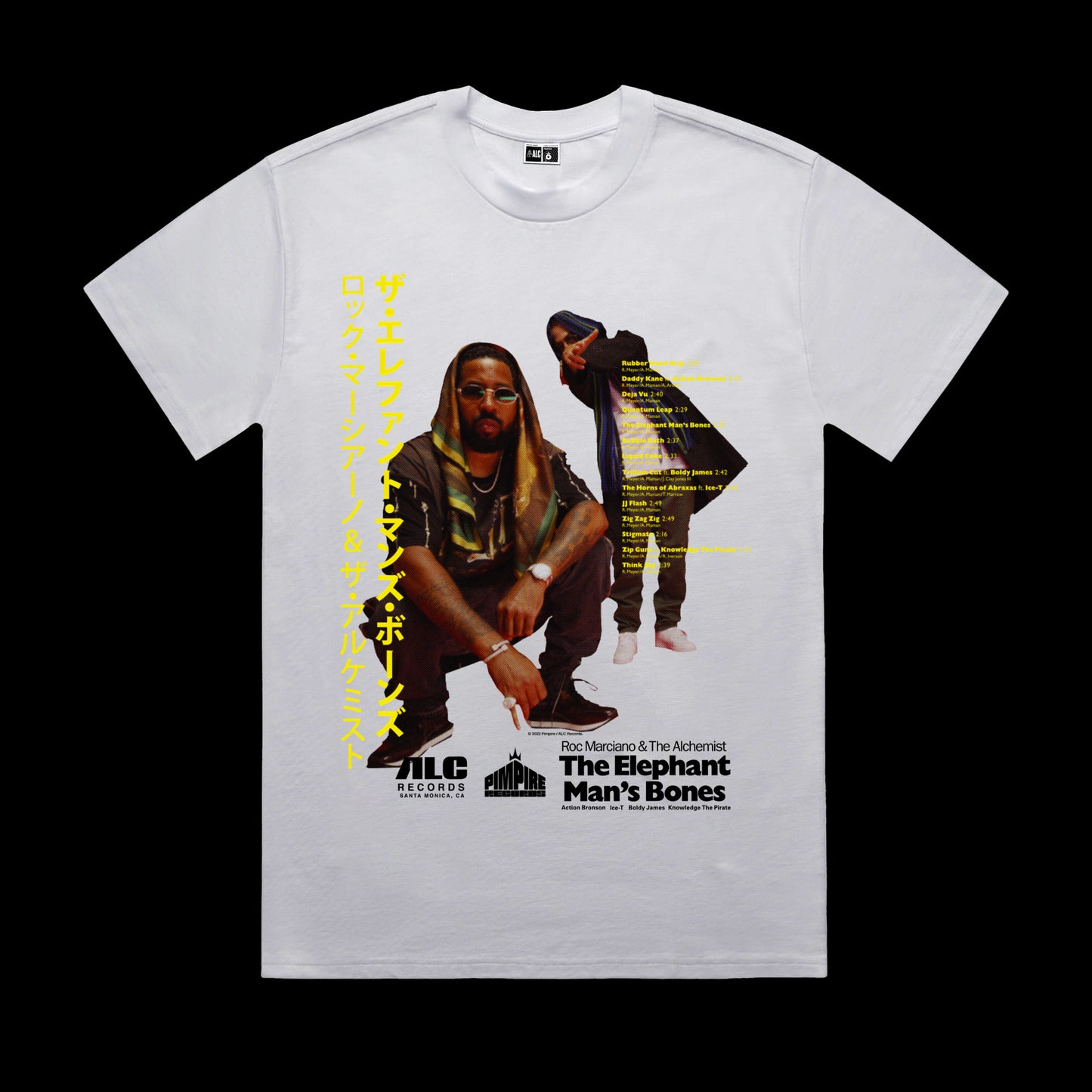 Crouching Elephant (White Shortsleeve Shirt)