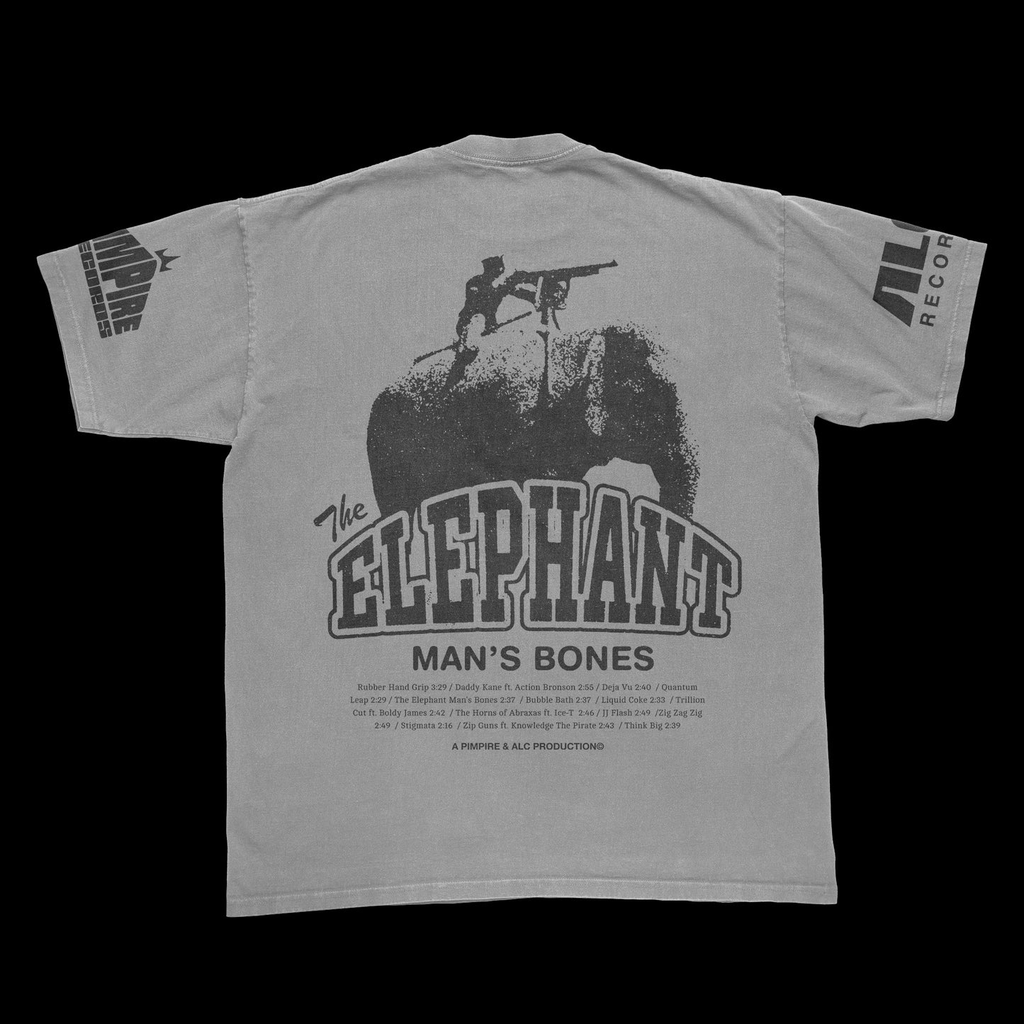 Elephant Sniper (Grey Shortsleeve Shirt)