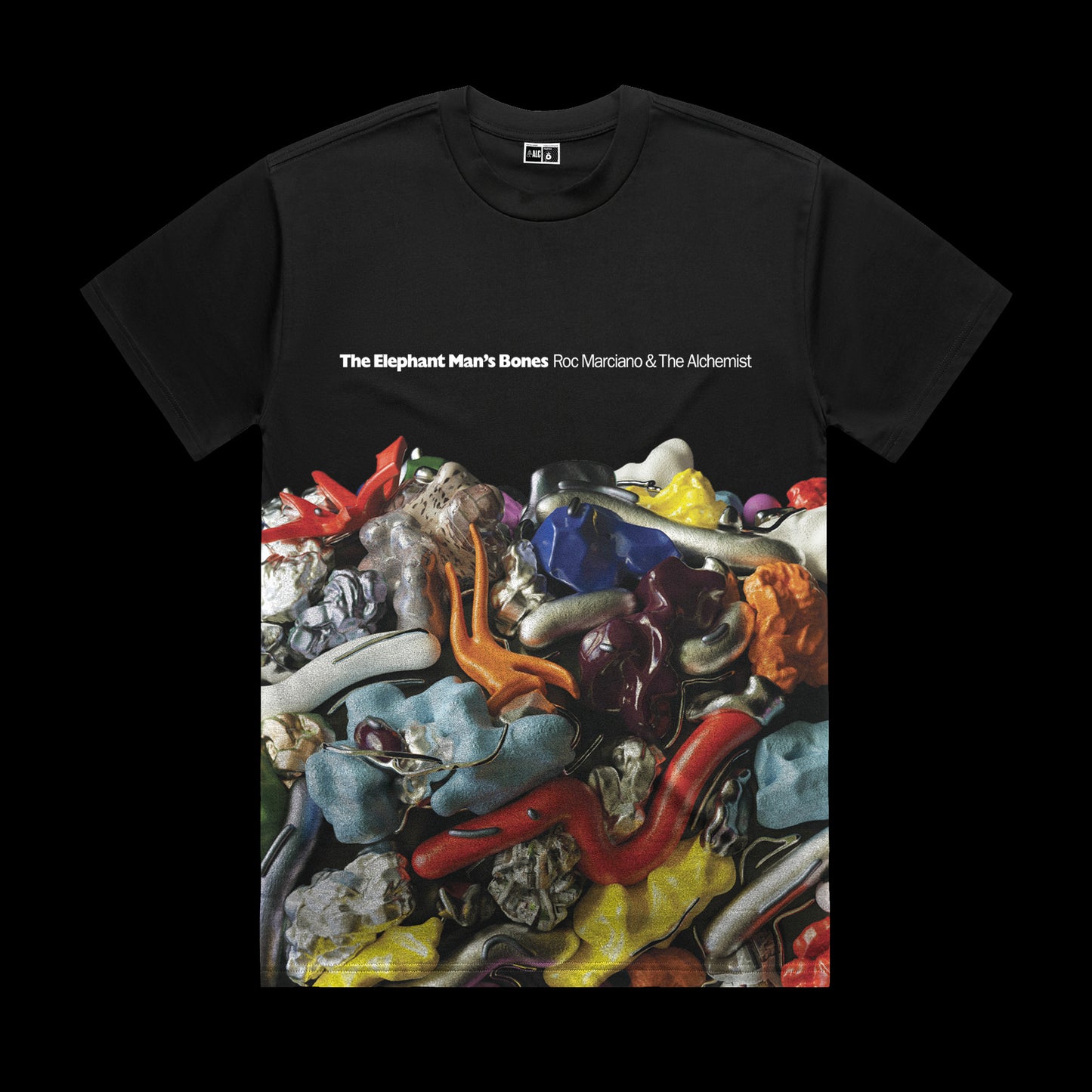 The Elephant Man's Bones (Cover Edition Black Shortsleeve Shirt)