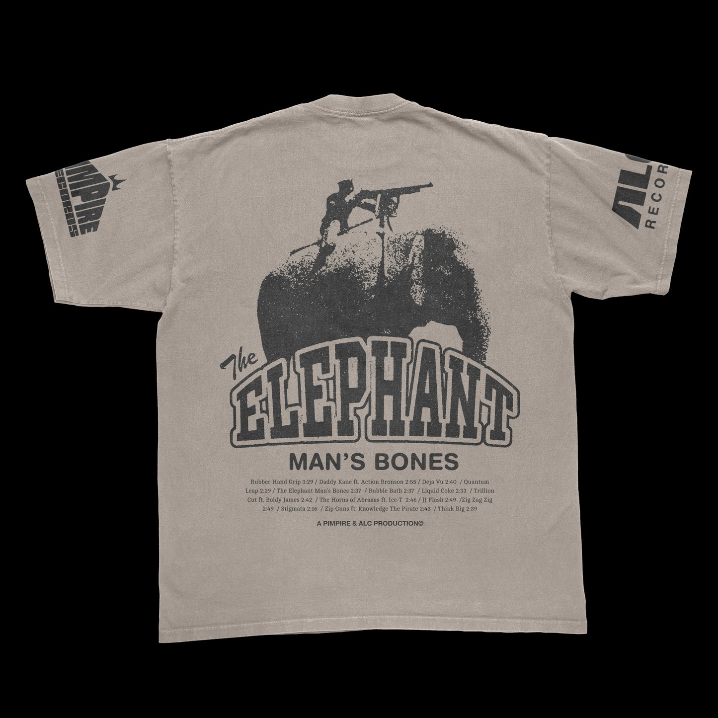 Elephant Sniper (Mushroom Shortsleeve Shirt)