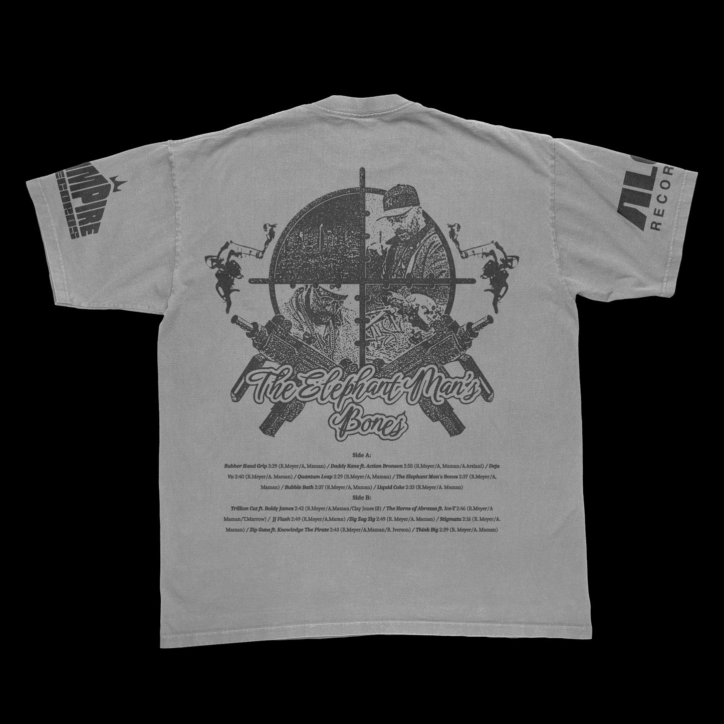 Submachine Gun Music (Grey Shortsleeve Shirt)